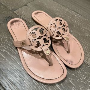 Tory Burch Miller sandal in Light Sand 8.5